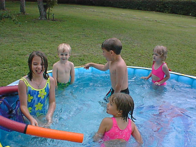 Destanie Evan kids in pool.jpg